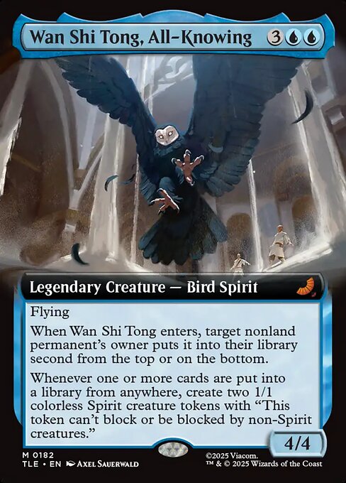 Wan Shi Tong, All-Knowing (182) - EXTENDED ART - Avatar: The Last Airbender Eternal - Game On