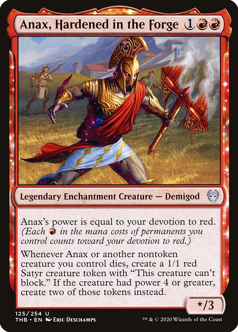 Anax, Hardened in the Forge (125) (Foil) - Theros Beyond Death - Game On