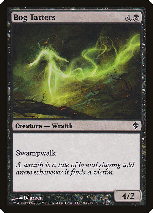 Bog Tatters (84) (Foil) - Zendikar - Game On