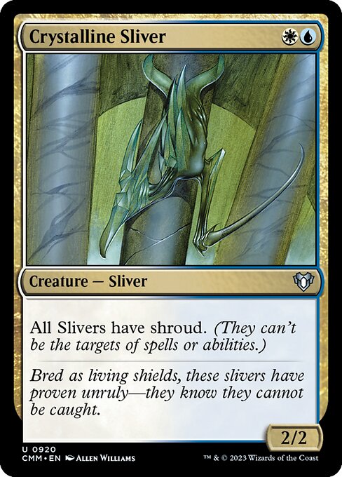 Crystalline Sliver (920) - Commander Masters - Game On