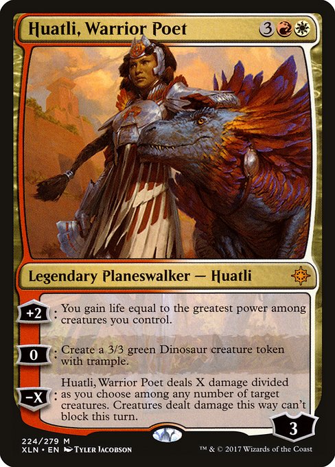 Huatli, Warrior Poet (224) - Ixalan - Game On