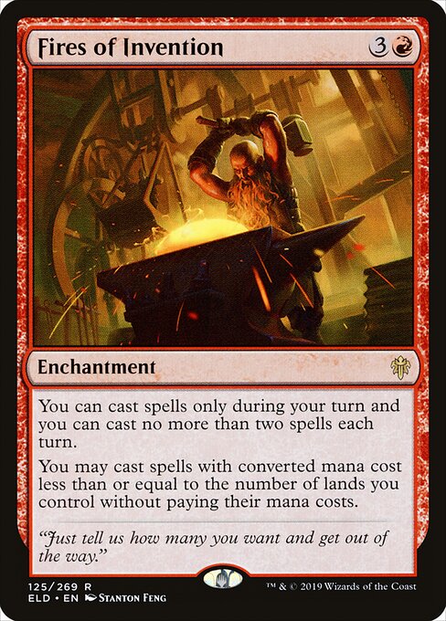 Fires of Invention (125) - Throne of Eldraine - Game On