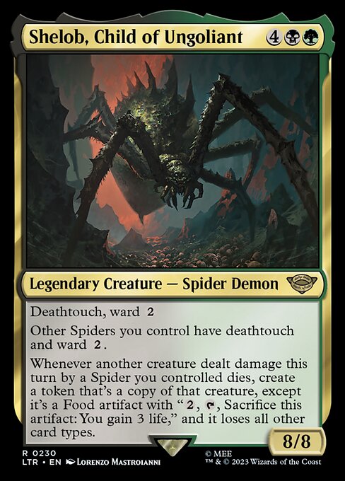 Shelob, Child of Ungoliant (230) (Foil) - The Lord of the Rings: Tales of Middle-earth - Game On