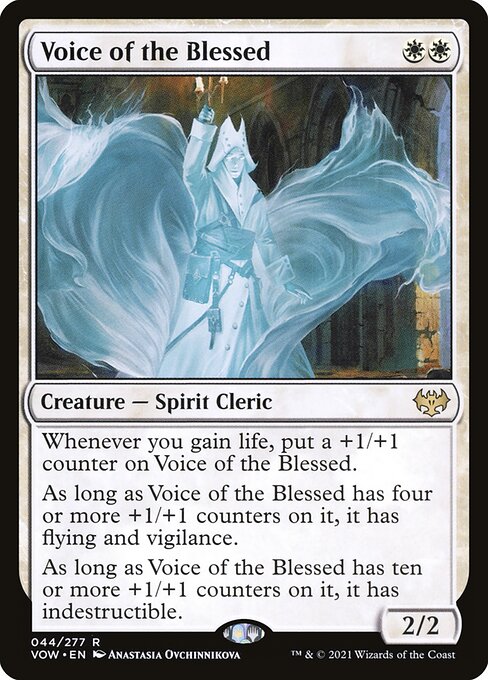 Voice of the Blessed (44) (Foil) - Innistrad: Crimson Vow - Game On
