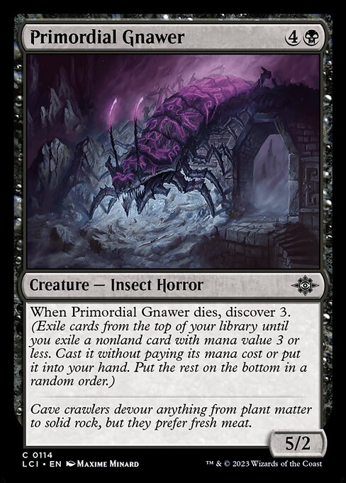 Primordial Gnawer (114) (Foil) - The Lost Caverns of Ixalan - Game On