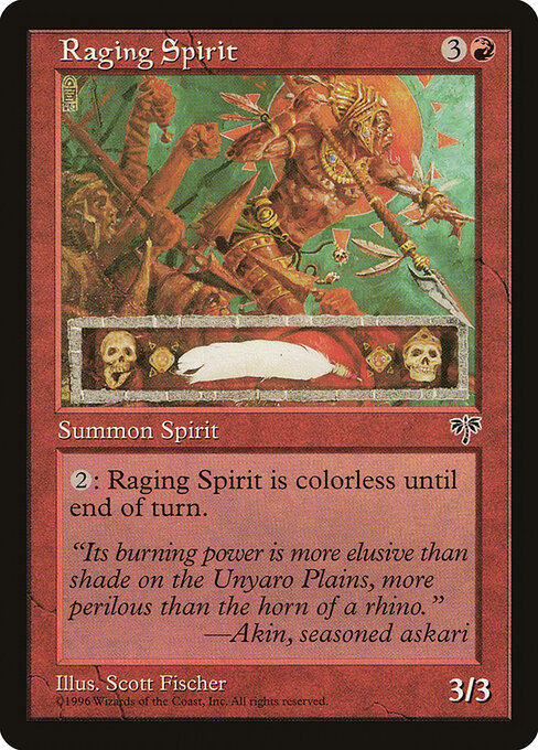 Raging Spirit (188) - Mirage - Game On