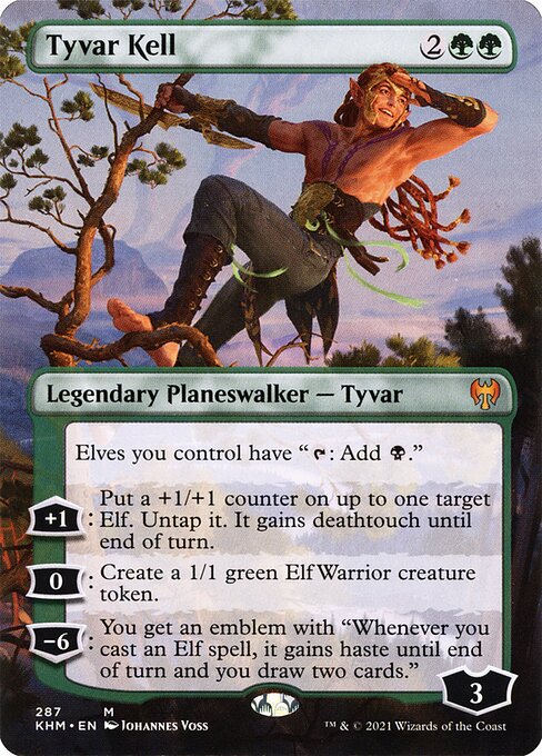 Tyvar Kell (287) - BORDERLESS - FULL ART - Kaldheim - Game On