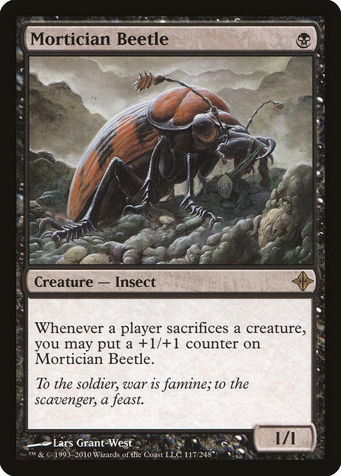 Mortician Beetle (117) - Rise of the Eldrazi - Game On