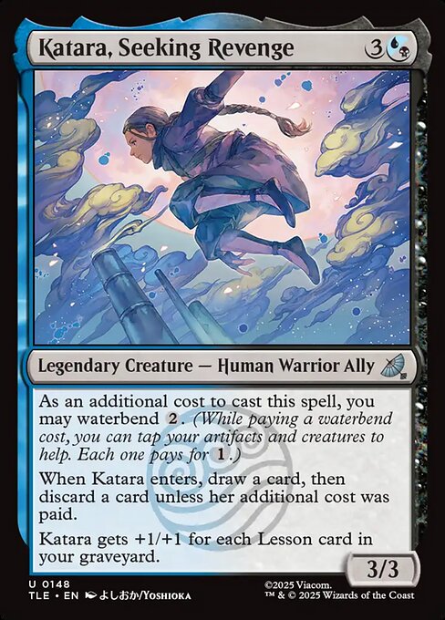 Katara, Seeking Revenge (148) (Foil) - Avatar: The Last Airbender Eternal - Game On