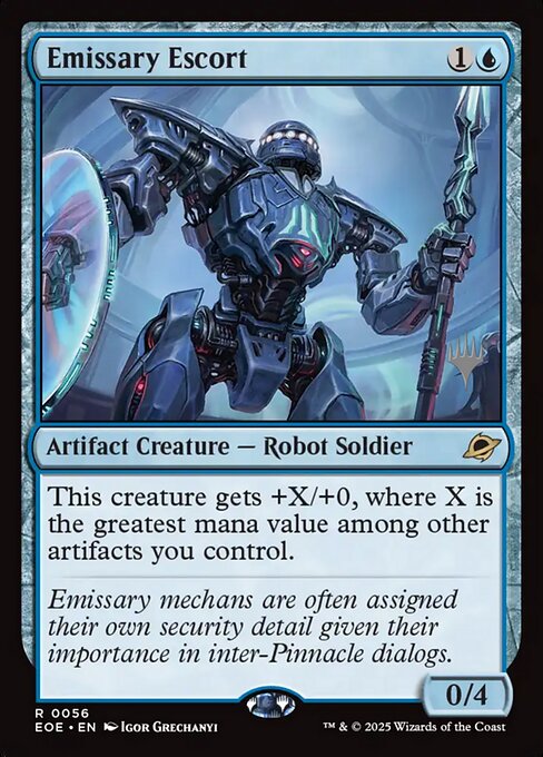 Emissary Escort (56p) (Foil) - Edge of Eternities Promos - Game On
