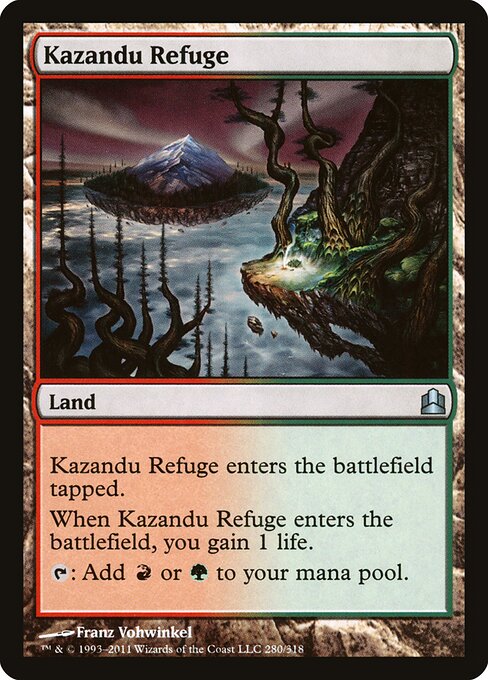 Kazandu Refuge (280) - Commander 2011 - Game On