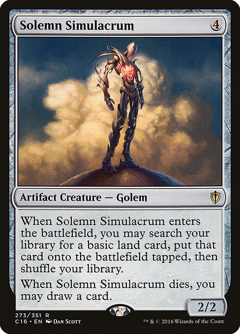 Solemn Simulacrum (273) - Commander 2016 - Game On