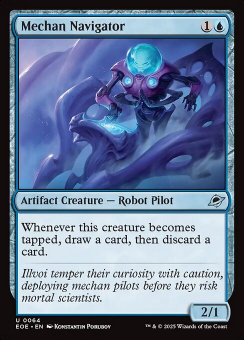 Mechan Navigator (64) (Foil) - Edge of Eternities - Game On