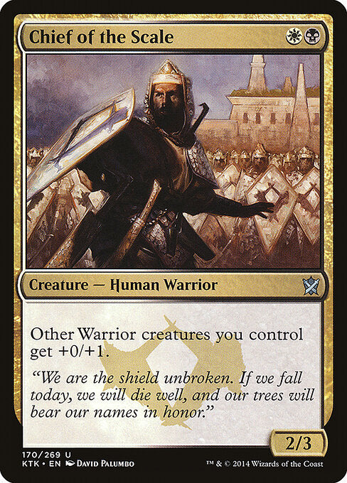 Chief of the Scale (170) (Foil) - Khans of Tarkir - Game On