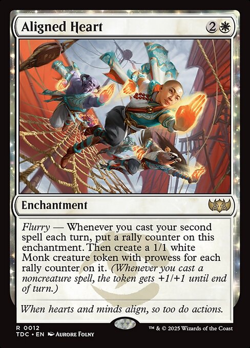 Aligned Heart (12) - Tarkir: Dragonstorm Commander - Game On
