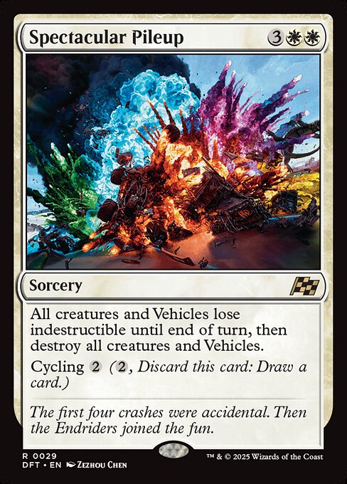 Spectacular Pileup (29) (Foil) - Aetherdrift - Game On