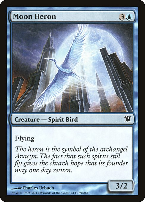 Moon Heron (69) (Foil) - Innistrad - Game On