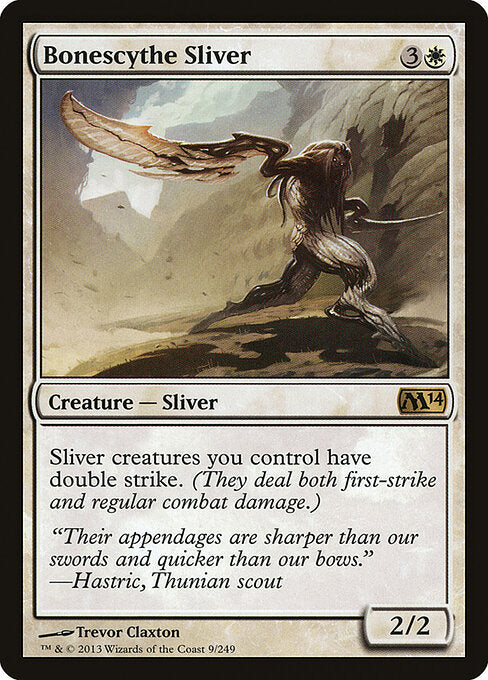 Bonescythe Sliver (9) - Magic 2014 - Game On