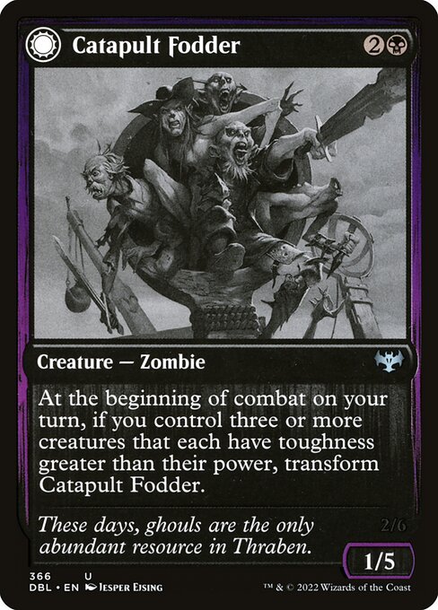 Catapult Fodder // Catapult Captain (366) - Innistrad: Double Feature - Game On