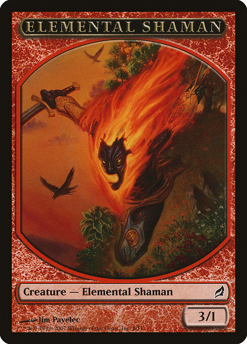 Elemental Shaman (6) - FULL ART - Lorwyn Tokens - Game On