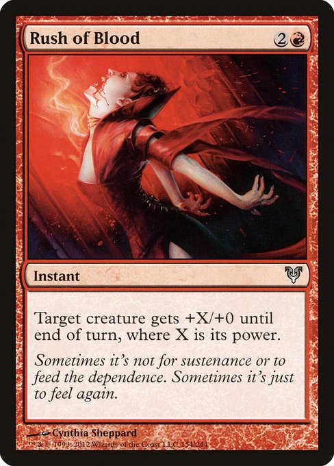 Rush of Blood (154) (Foil) - Avacyn Restored - Game On