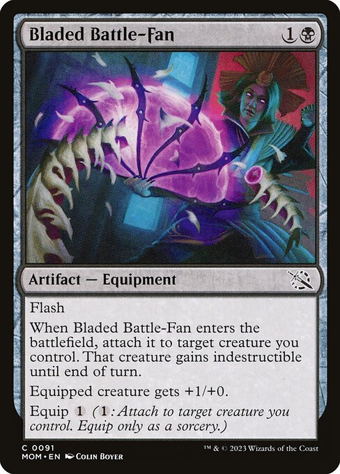 Bladed Battle-Fan (91) - March of the Machine - Game On
