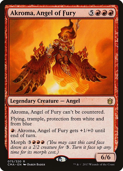 Akroma, Angel of Fury (75) - Commander Anthology - Game On