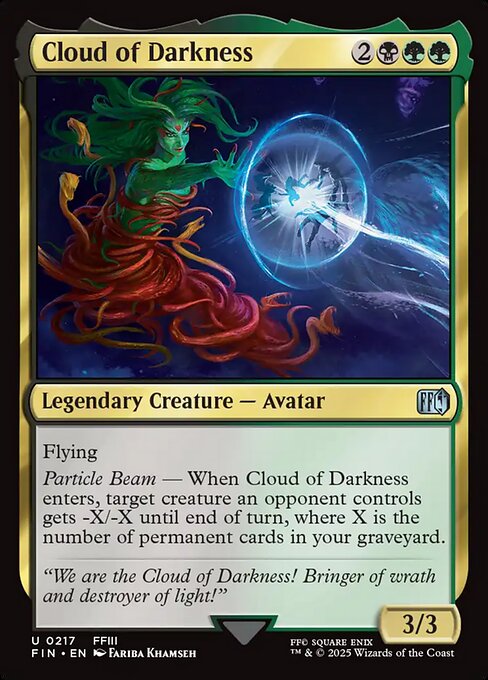 Cloud of Darkness (217) (Foil) - Final Fantasy - Game On