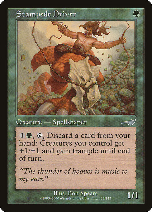 Stampede Driver (122) (Foil) - Nemesis - Game On