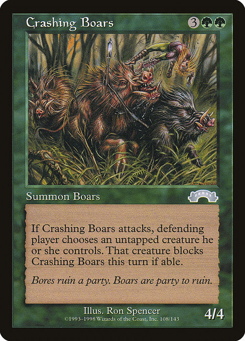 Crashing Boars (108) - Exodus - Game On