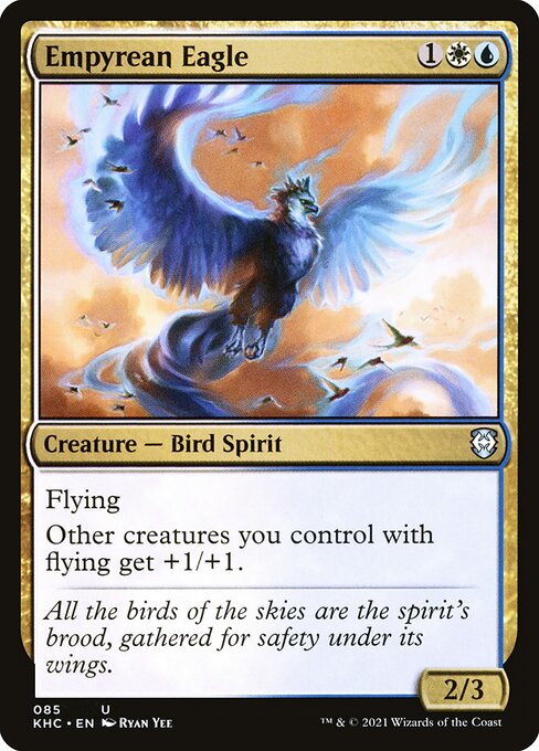 Empyrean Eagle (85) - Kaldheim Commander - Game On