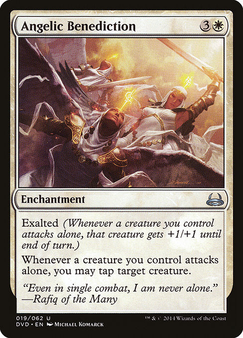 Angelic Benediction (19) - Duel Decks Anthology: Divine vs. Demonic - Game On