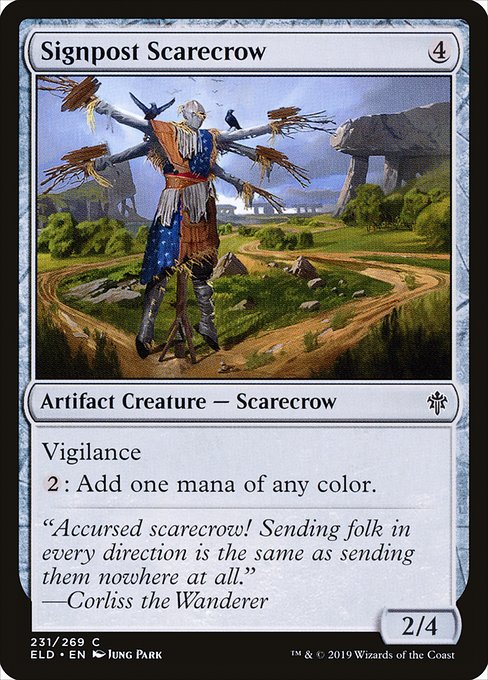 Signpost Scarecrow (231) - Throne of Eldraine - Game On