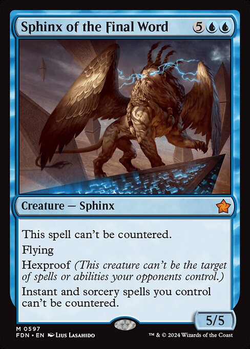 Sphinx of the Final Word (597) - Foundations - Game On