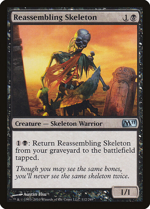 Reassembling Skeleton (112) - Magic 2011 - Game On
