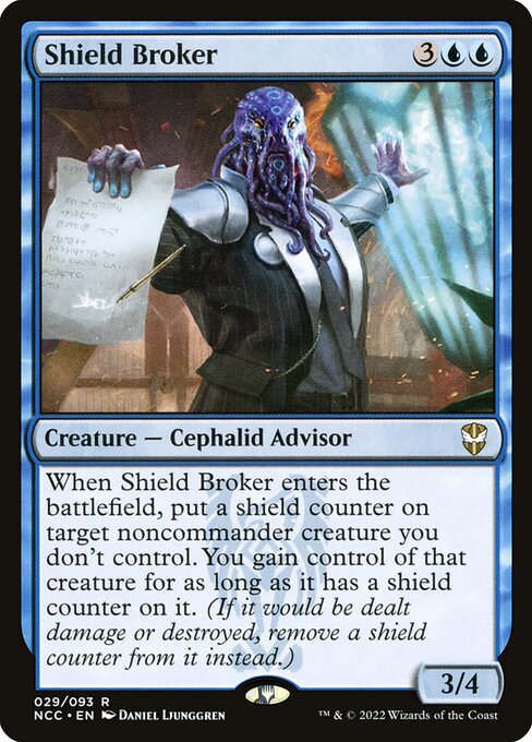 Shield Broker (29) - New Capenna Commander - Game On