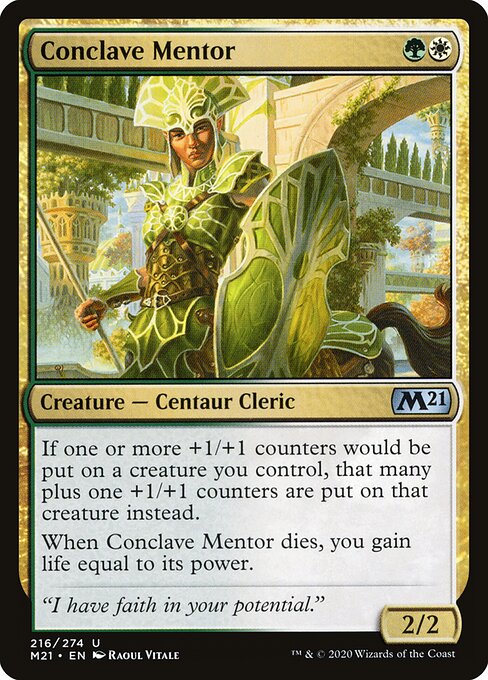 Conclave Mentor (216) - Core Set 2021 - Game On