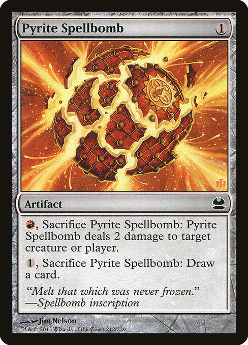 Pyrite Spellbomb (212) (Foil) - Modern Masters - Game On