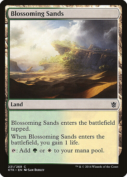 Blossoming Sands (231) (Foil) - Khans of Tarkir - Game On