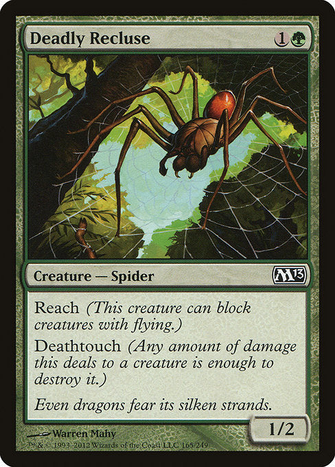 Deadly Recluse (165) (Foil) - Magic 2013 - Game On