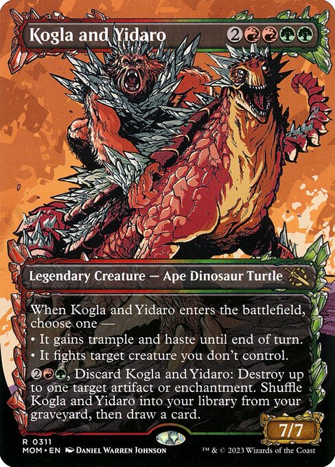 Kogla and Yidaro (311) - BORDERLESS - FULL ART - March of the Machine - Game On