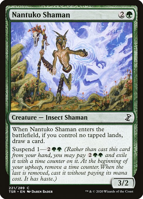Nantuko Shaman (221) (Foil) - Time Spiral Remastered - Game On