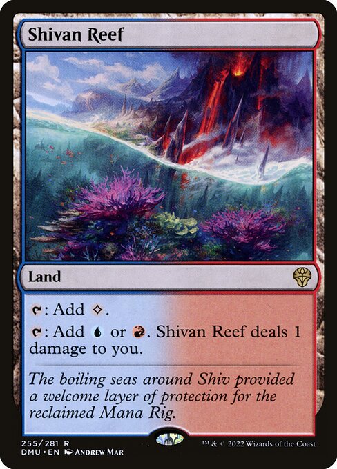 Shivan Reef (255) (Foil) - Dominaria United - Game On