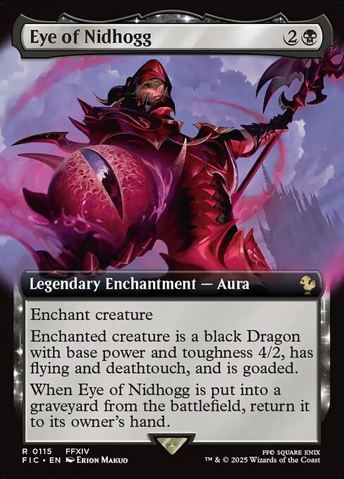 Eye of Nidhogg (115) - EXTENDED ART (Foil) - Final Fantasy Commander - Game On