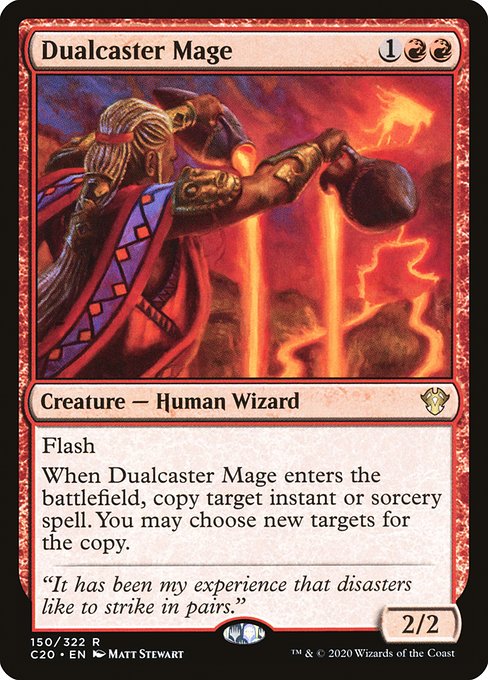 Dualcaster Mage (150) - Commander 2020 - Game On