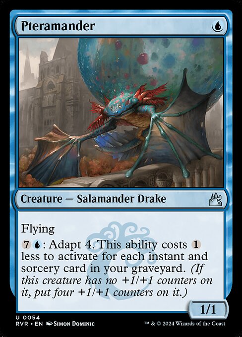 Pteramander (54) (Foil) - Ravnica Remastered - Game On