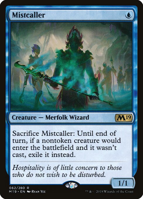 Mistcaller (62) (Foil) - Core Set 2019 - Game On