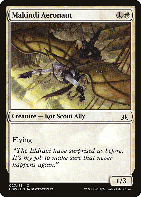 Makindi Aeronaut (27) (Foil) - Oath of the Gatewatch - Game On