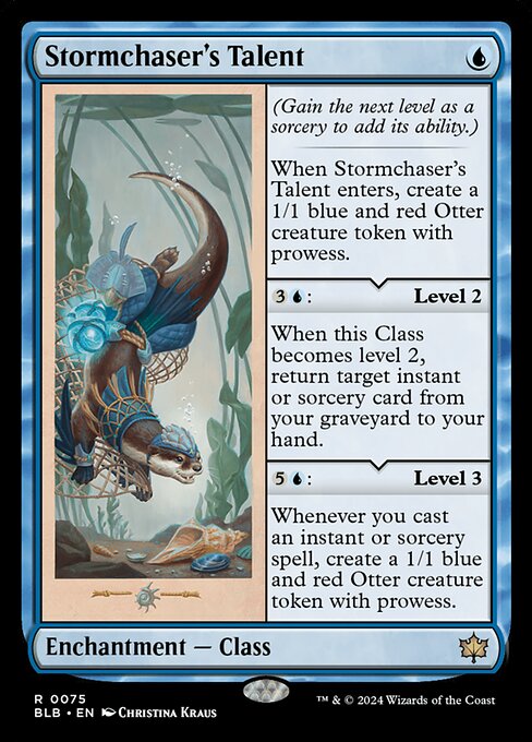 Stormchaser's Talent (75) (Foil) - Bloomburrow - Game On