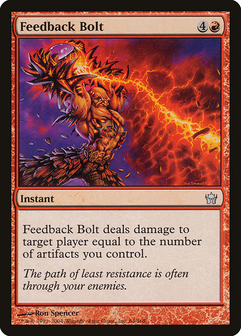 Feedback Bolt (64) - Fifth Dawn - Game On